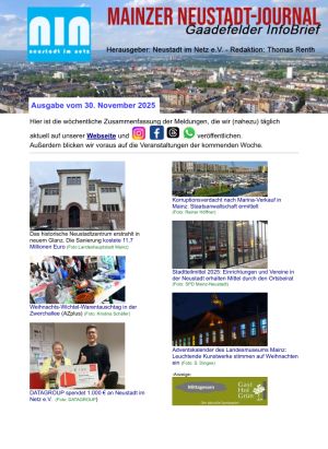 Das Mainzer Neustadt-Journal als PDF abrufbar