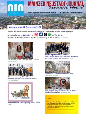 Das Mainzer Neustadt-Journal als PDF abrufbar
