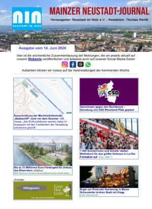 Das Mainzer Neustadt-Journal als PDF abrufbar