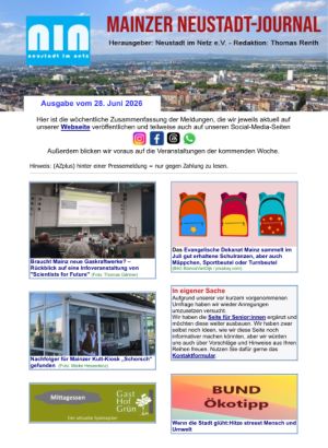 Das Mainzer Neustadt-Journal als PDF abrufbar
