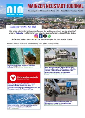 Das Mainzer Neustadt-Journal als PDF abrufbar