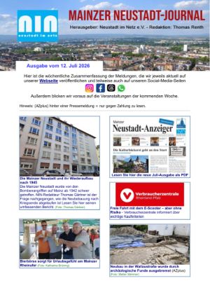 Das Mainzer Neustadt-Journal als PDF abrufbar
