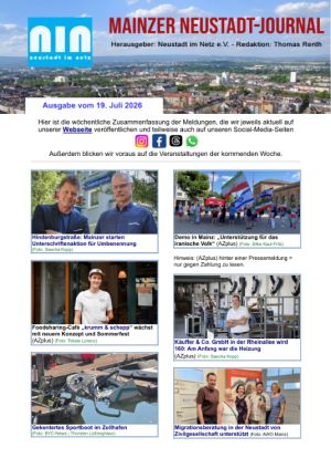 Das Mainzer Neustadt-Journal als PDF abrufbar