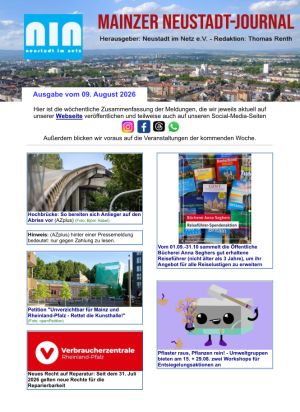 Das Mainzer Neustadt-Journal als PDF abrufbar