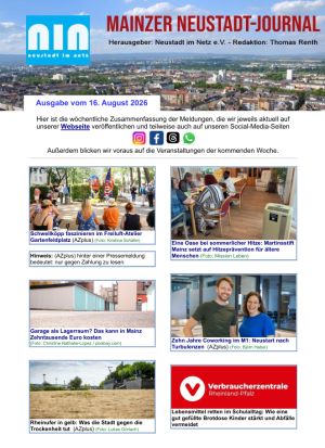 Das Mainzer Neustadt-Journal als PDF abrufbar