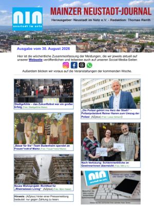Das Mainzer Neustadt-Journal als PDF abrufbar