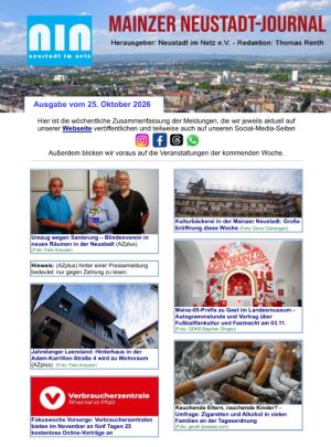 Das Mainzer Neustadt-Journal als PDF abrufbar