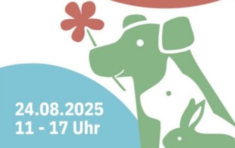 Ausschnitt aus dem Plakat zum Tag der offenen Tür im Tierheim